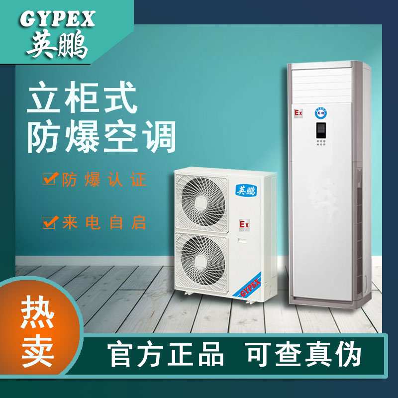 广西防爆立柜式空调BFKG-12-5匹、8匹可用于危化车间、油库、核电站、实验室英鹏（GYPEX）