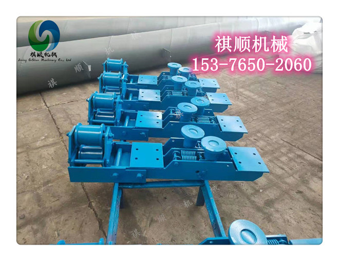 无极绳牵引车梭车 涨紧装置 副压绳轮组