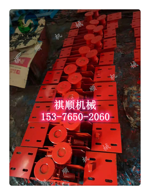 JWBJ无极绳绞车梭车 涨紧装置五轮重锤固定轮