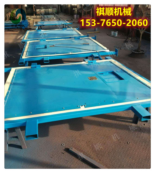 矿用风门尺寸定做 手动无压风门机械闭锁器