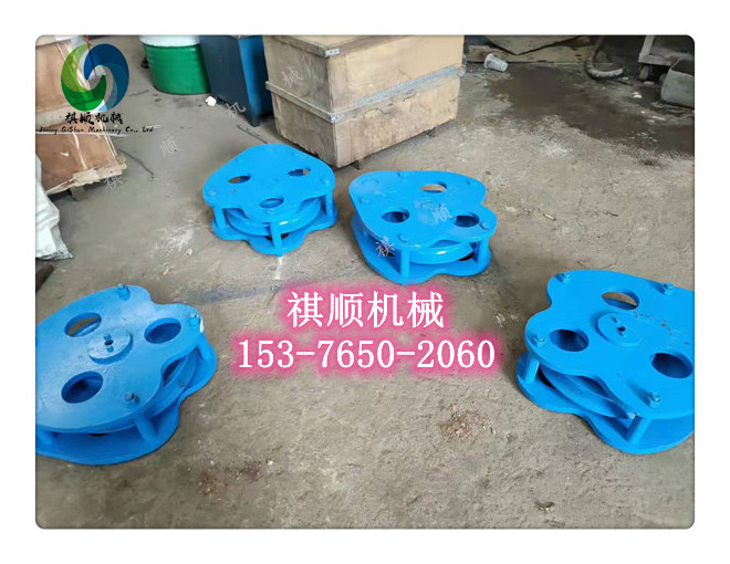 无极绳绞车梭车 活动轮带架子 大尾轮φ350