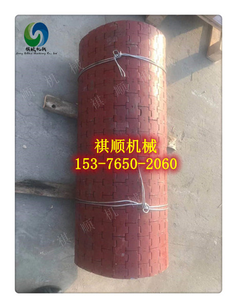 锰钢甲带片尼龙穿条 GLD2000给煤机甲带钢带