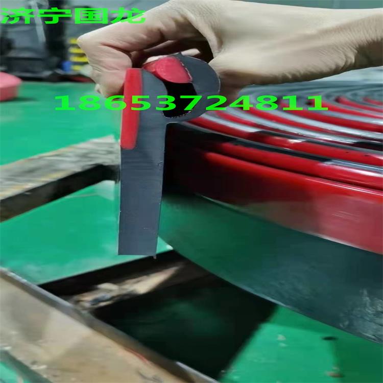 双层防溢裙板 200*14皮带机挡板 济宁向上金品防溢裙板