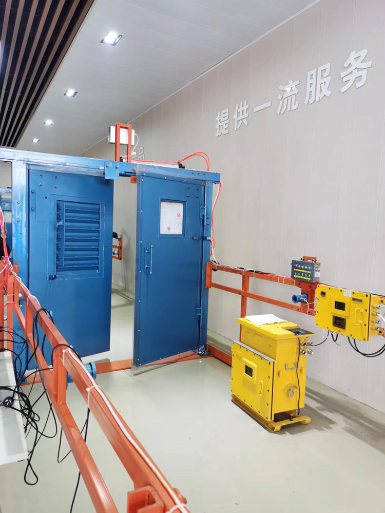 巷道自动行车风门 全自动气动无压风门 纯气控无压风门