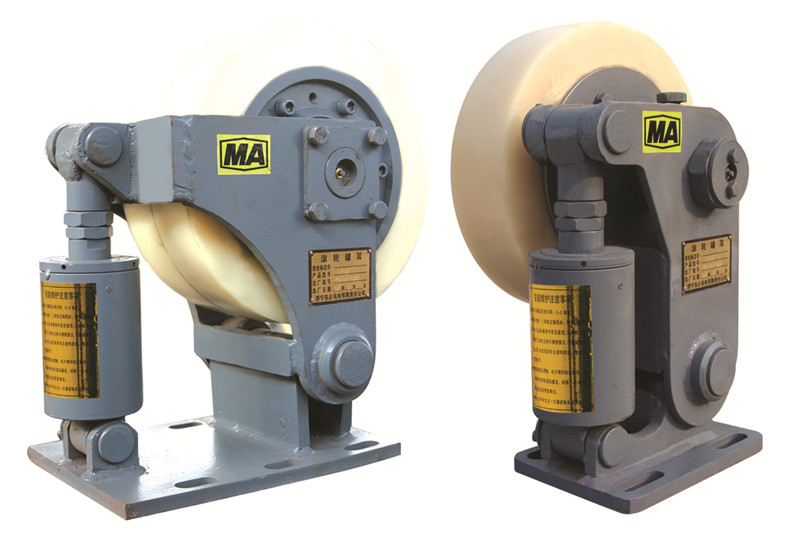 L30滚轮罐耳罐笼缓冲装置 碟簧缓冲干净不漏油