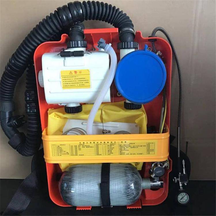 隔绝式HYZ-4正压氧气呼吸器定量供氧量 ≥1.4L/min