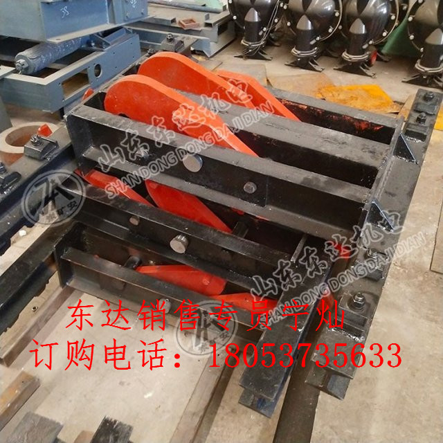 斜巷防跑车设置捞车器 捕车器