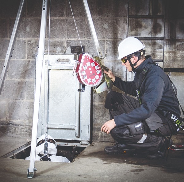 霍尼韦尔Miller消防救援井口防护救援三脚架