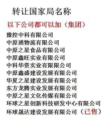 代理注册集团公司国家局名称核准无区域公司核名