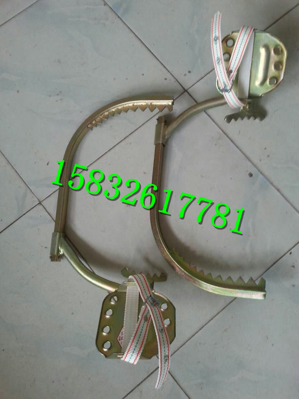 优质脚扣,水泥杆脚扣,脚爬,脚钩,铁鞋,爬杆器