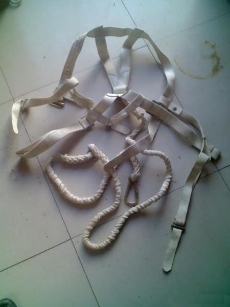 安全带,电工双控安全带，全方位双保险安全带，单腰安全带