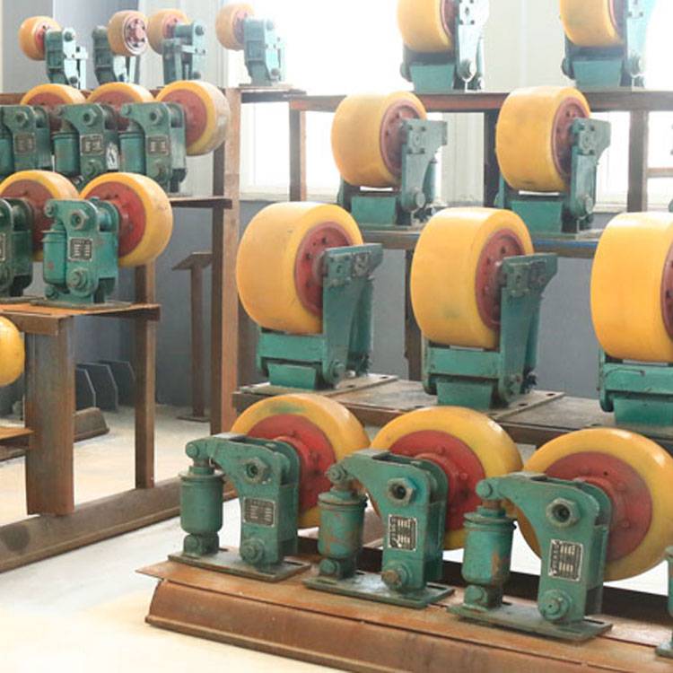 矿用LS30缓冲式宽轮滚轮罐耳 立井提升容器用