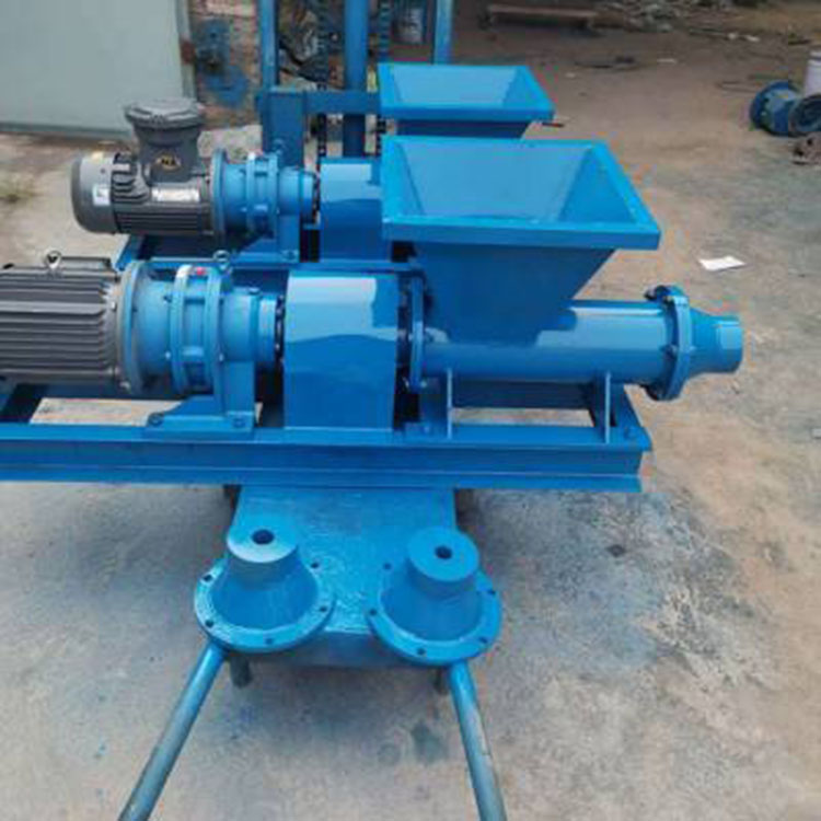 煤矿用防爆炮泥机PNJ-220 3kw/4kw 小型可移动 隧道矿山使用