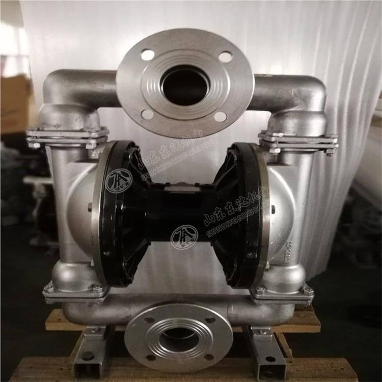 QBY-50铝合金气动隔膜泵 扬程50米塑料气动隔膜泵