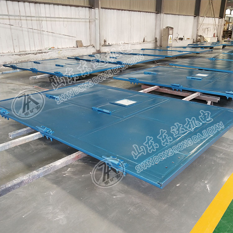 矿用无压风门常用尺寸大巷平衡门 手动无压风门尺寸可定制