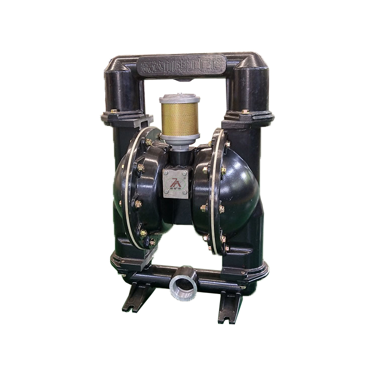 铝合金材质气动隔膜泵 BQG350/0.2矿用铸铝隔膜泵