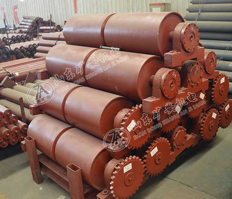 给煤机滚筒、给煤机驱动滚筒、给煤机改向滚筒