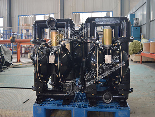 3寸口径隔膜泵 BQG450/0.2矿用气动隔膜泵