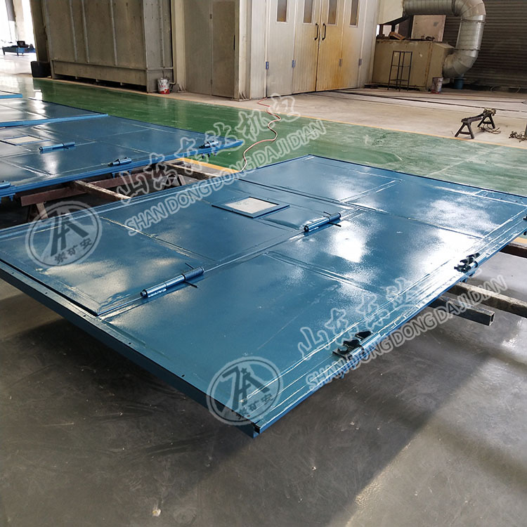 MPF800皮带巷防逆流风门有手动，气动，自动