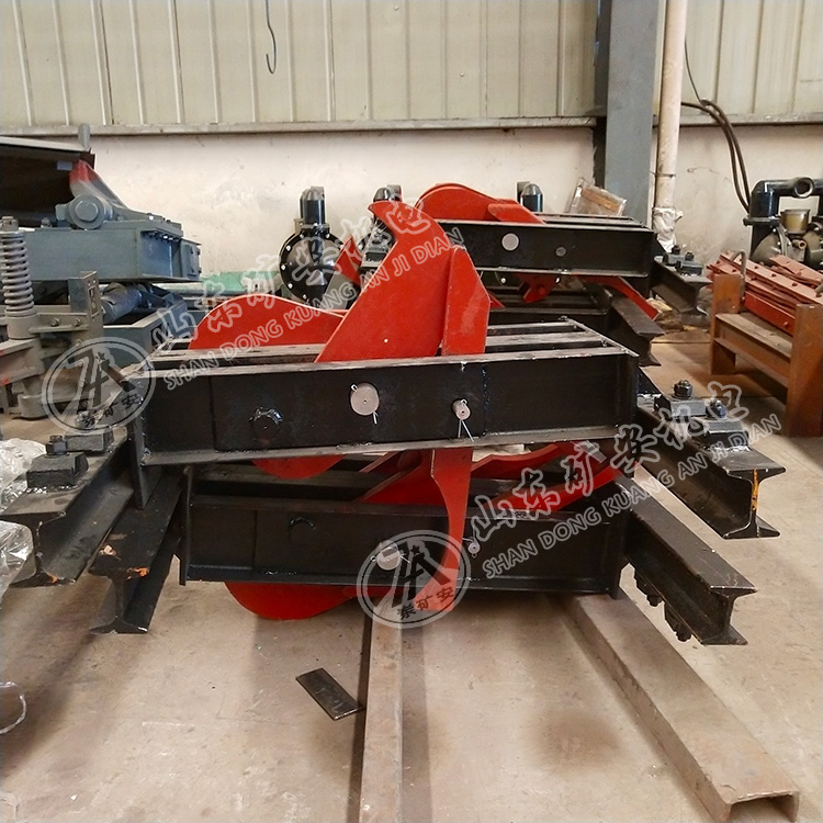 600轨距斜井双钩捞车器 矿用铺车器、超速捕车器