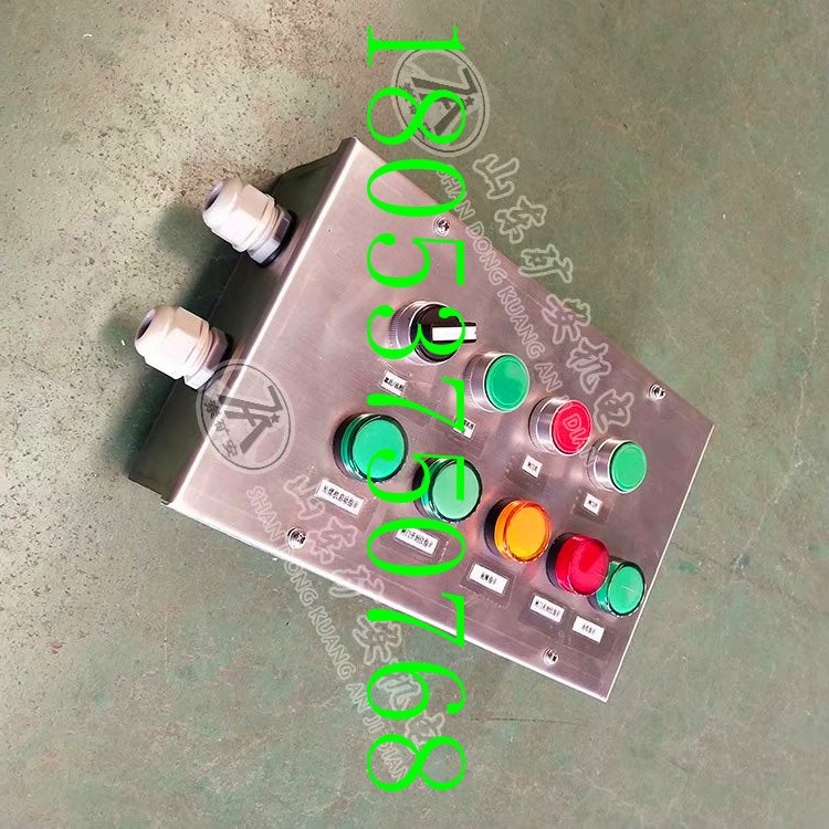 本安型接线AH0.6/12本安型按钮箱 集中按钮开关箱