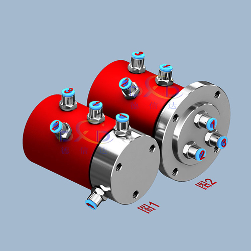 3进3出气动旋转接头, 深圳市德信达精密设备有限公司