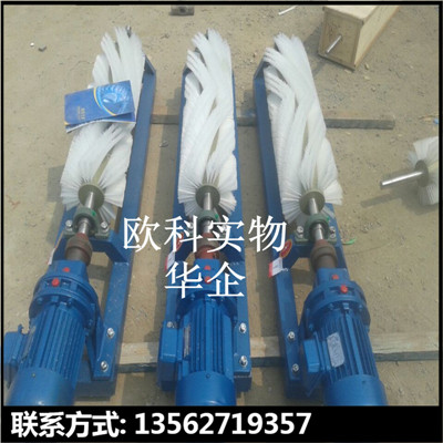 被动毛刷清扫器滚刷清扫器尼龙毛刷清扫器