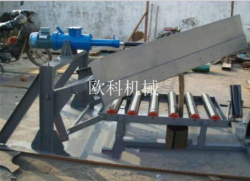 双侧犁式卸料器 手动犁式卸料器皮带输送机