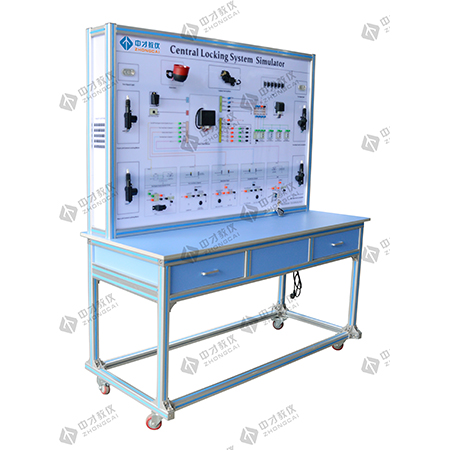 汽车实训室设备 汽车中控门锁系统示教板