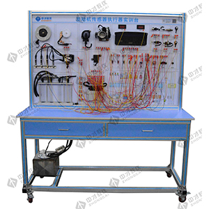 汽车电气实训设备 发动机传感器执行器实验台