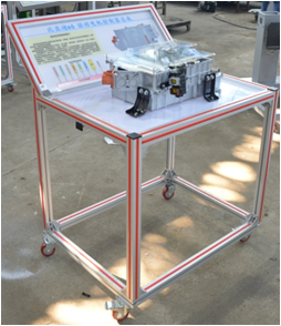新能源汽车科教设备 油电混合动力汽车动力总成解剖展示台