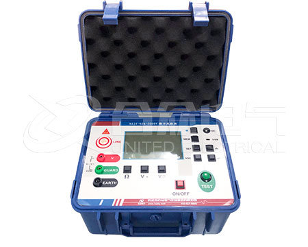 数字兆欧表电阻读数摇摆不稳处理方法