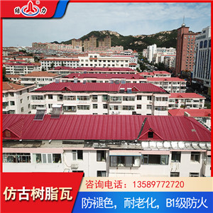 结力别墅瓦 塑料瓦 吉林延边屋面瓦别墅生产厂家