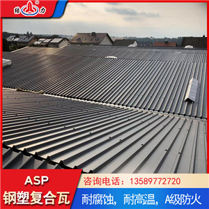 结力钢塑瓦 pvc铁皮瓦 防火耐腐板建材厂家