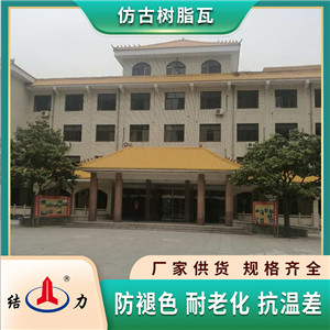 江苏无锡树脂瓦 仿古型树脂瓦 装饰屋顶围墙瓦片保温隔热