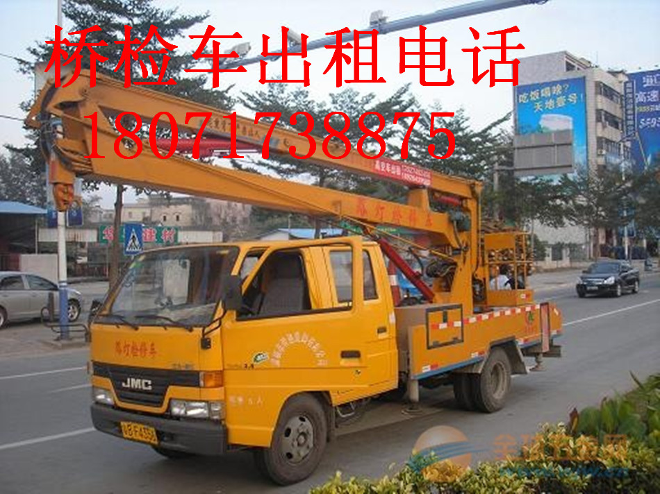 ​北海18米桥检车出租，防城港20米桥梁检测车租赁