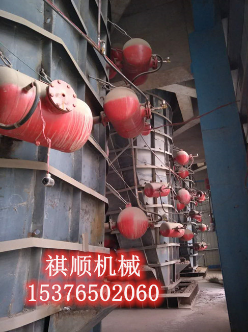 洗煤厂料仓破拱空气炮生产 100L空气炮