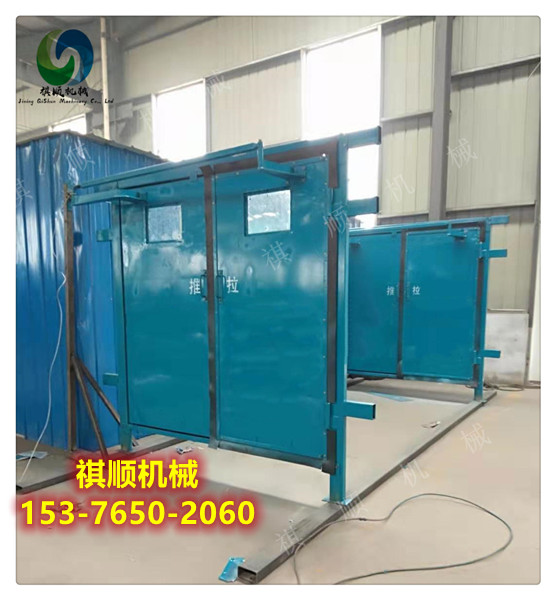 全自动风门 风门闭锁器 矿用风门尺寸定做