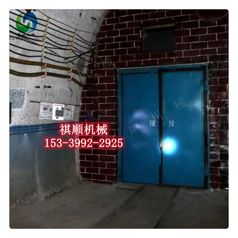 半断面调节风门 行人小门无压风门 矿用风门