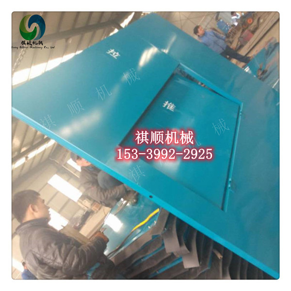 煤矿无压风门 撞杆式无压风门 手动无压风门机械闭锁器