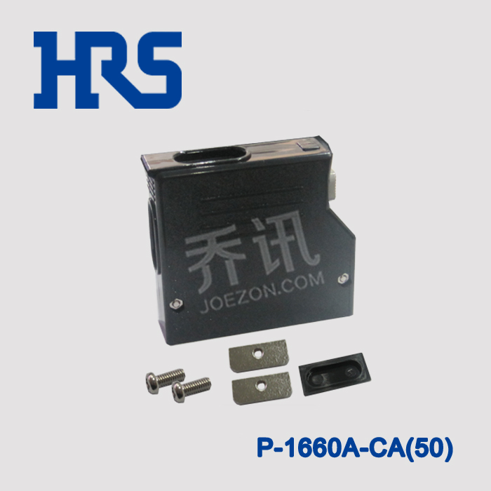 广濑P-1660A-CA(50)黑色外壳连接器