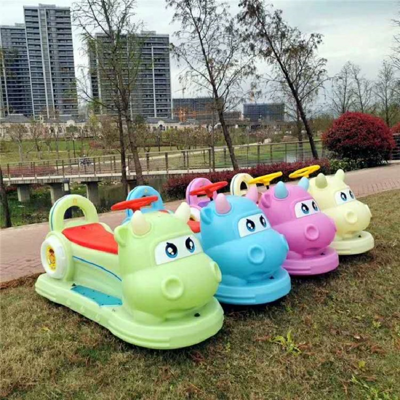 厂家直销新款牛气冲天儿童亲子双人玩具车