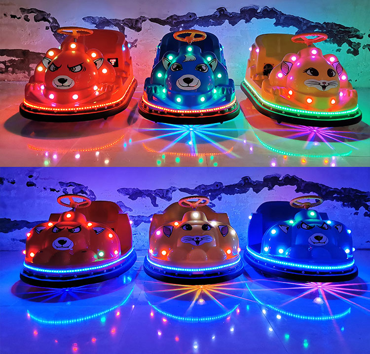 厂家批发新款咪咪甲壳虫碰碰车