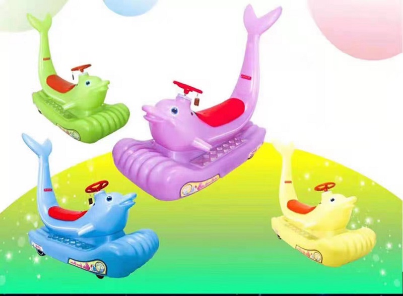 超市门店小海豚贝贝电动玩具车