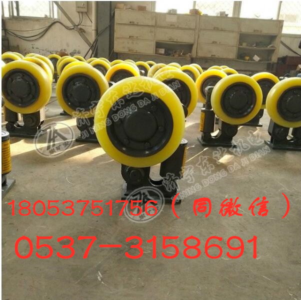 L45滚轮罐耳 罐笼宽轮提升轮 直径450mm滚轮罐耳价格