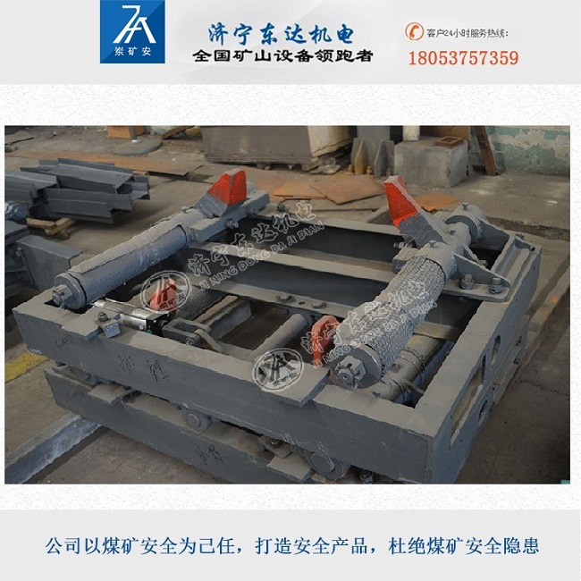 QZC6抱轨式气动阻车器适用钢轨重量30-38KG