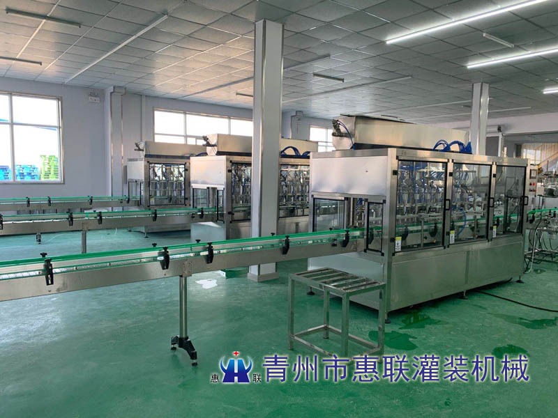 惠联灌装机械 全自动白酒装瓶生产线