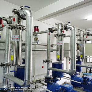 真空泵排气口过滤装置