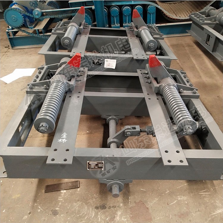 QZC9气动阻车器 气动双轨阻车器 便捷抱轨式阻车机