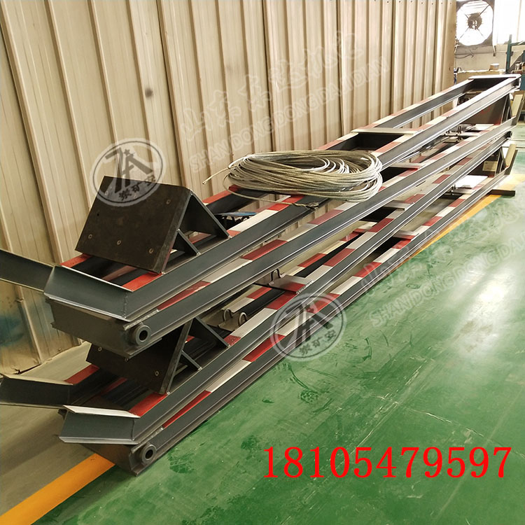 QZCL-240型气动挡车梁 气动梯形阻车器 工字钢挡车梯